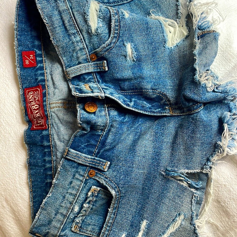 Lucky brand shortie shorts! Super cute, like new